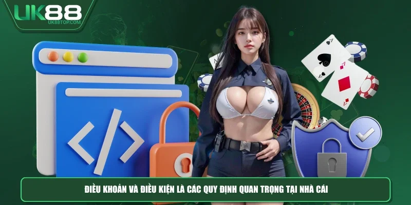 Điều khoản và điều kiện là các quy định quan trọng tại nhà cái