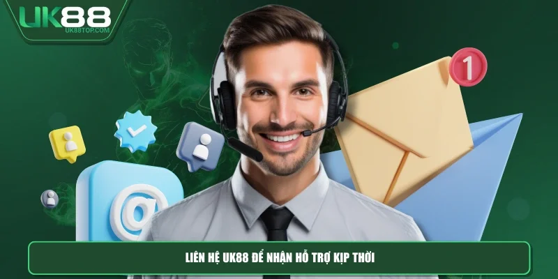 Liên hệ UK88 để nhận hỗ trợ kịp thời