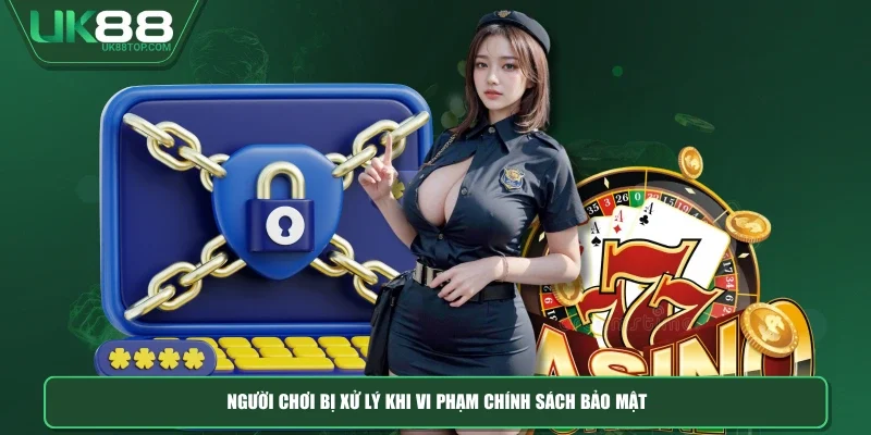 Người chơi bị xử lý khi vi phạm chính sách bảo mật